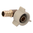 SharkBite UC532LF 1/2 in. x 1/2 in. Brass Barb Swivel Adapter Elbow with NPSM Connection