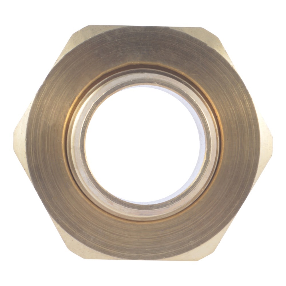SharkBite UC594LF 1 in x 1 in Brass PEX Barb x NPSM Swivel Adapter Lead Free - 3