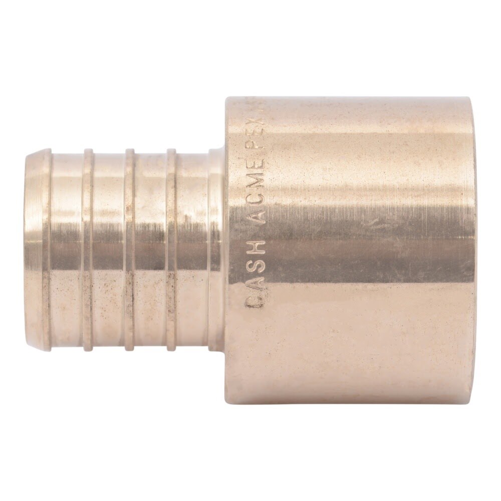 SharkBite UC605LF 1 in. x 1 in. Brass Barb Female Sweat Adapter for PEX to Copper - 2