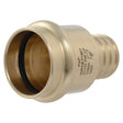 SharkBite UC728LFA 1 in Brass PEX Barb x 1 in Copper Press Adapter