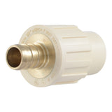 SharkBite UC916LFA 1/2 in PEX Brass Barb x 1/2 in CPVC Socket Adapter Fitting