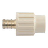SharkBite UC916LFA 1/2 in PEX Brass Barb x 1/2 in CPVC Socket Adapter Fitting - 3