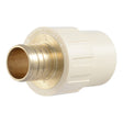 SharkBite UC928LFA 1 in Brass PEX Barb to 1 in CPVC Socket Adapter