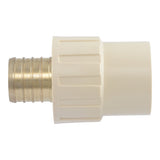 SharkBite UC928LFA 1 in Brass PEX Barb to 1 in CPVC Socket Adapter - 3
