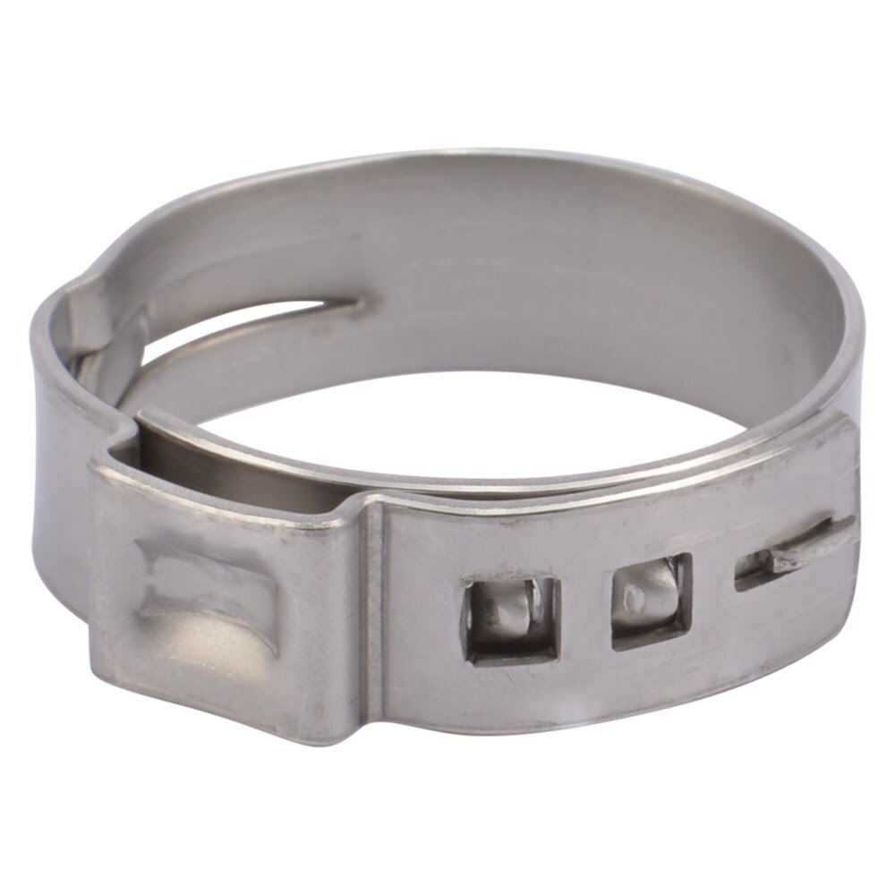 SharkBite UC956 1 in. Stainless Steel Clamp Ring for PEX and PE-RT Pipe