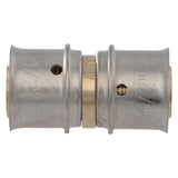 SharkBite UCP008 1/2 in x 1/2 in DZR Brass PEX Press Coupling - 3