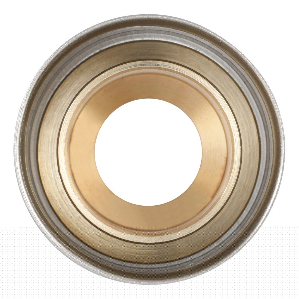 SharkBite UCP014128 Brass PEX Press Reducing Coupling 1-1/2 in. x 1 in. DZR Brass Fitting - 2