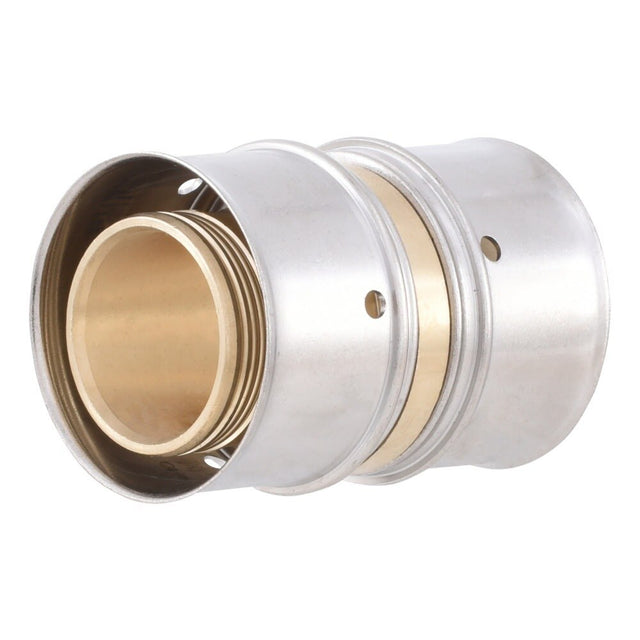 SharkBite UCP020 1 in x 1 in Brass PEX Press Coupling