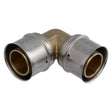 SharkBite UCP0235 1-1/4 in x 1-1/4 in Brass PEX Press Elbow for PEX Pipe