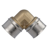 SharkBite UCP0241 1-1/2 in x 1-1/2 in Brass PEX Press Elbow - 3