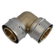 SharkBite UCP0254 2 in. x 2 in. Brass PEX Press Elbow for PEX Pipe