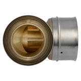 SharkBite UCP0254 2 in. x 2 in. Brass PEX Press Elbow for PEX Pipe - 2