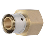 SharkBite UCP068 Brass PEX Press Female Adapter Half Inch x Three Quarter Inch FNPT