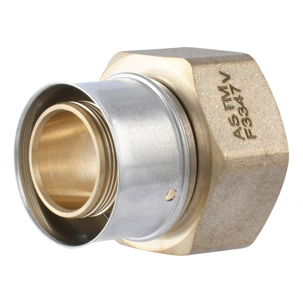 SharkBite UCP094 1 in. x 1 in. FNPT Brass PEX Press Female Adapter