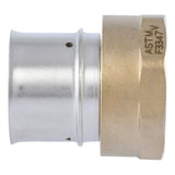 SharkBite UCP113532F 1-1/4 in x 1-1/4 in FNPT Brass PEX Press Female Adapter - 3