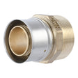 SharkBite UCP114140M 1-1/2 in. x 1-1/2 in. Brass PEX Press Male Adapter with MNPT Connection