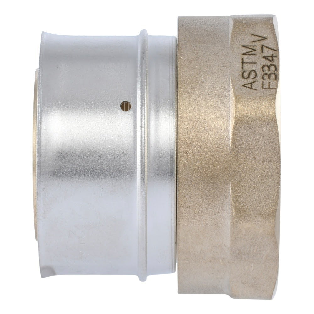 SharkBite UCP115450F 2 in x 2 in FNPT Brass PEX Press Female Adapter - 3