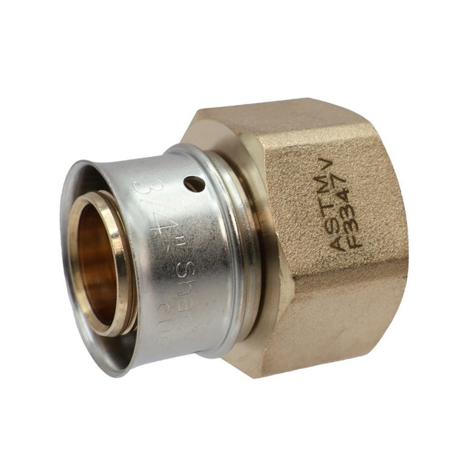 SharkBite UCP134 3/4 in. x 3/4 in. Brass PEX Press Adapter with MNPT Connection