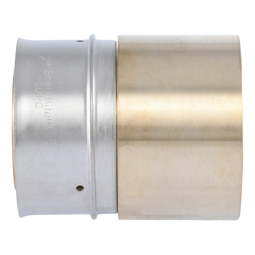 SharkBite UCP145454F 2 in x 2 in Brass PEX Press Female Sweat Adapter - 3