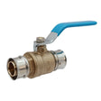 SharkBite UCP22462 3/4 in x 3/4 in Brass PEX Press Ball Valve
