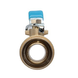 SharkBite UCP22462 3/4 in x 3/4 in Brass PEX Press Ball Valve - 2