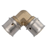 SharkBite UCP248 Brass PEX Press Elbow 1/2 in. x 1/2 in. - 3