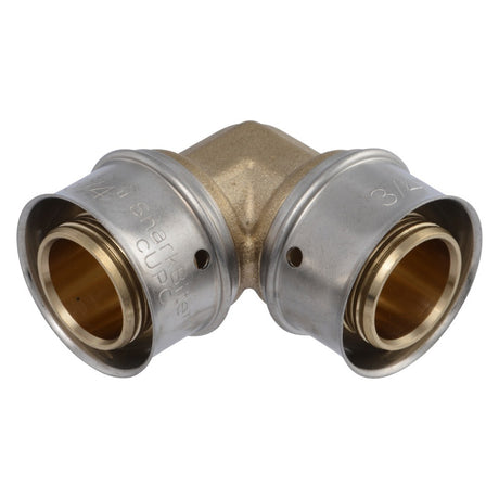 SharkBite UCP256 3/4 in. x 3/4 in. Brass PEX Press 90 Degree Elbow