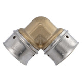SharkBite UCP256 3/4 in. x 3/4 in. Brass PEX Press 90 Degree Elbow - 3