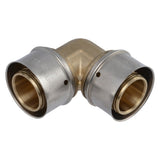 SharkBite UCP260 Brass PEX Press Elbow 1 in x 1 in for PEX Systems