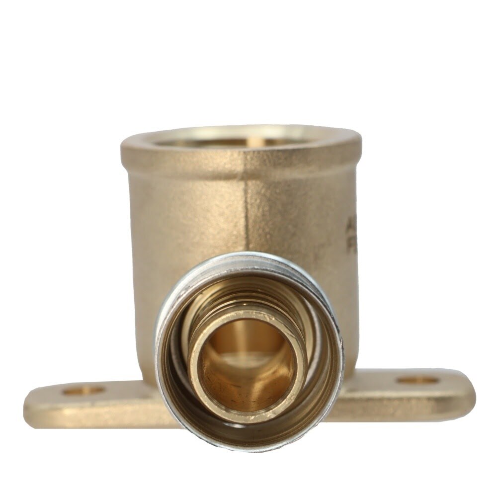 SharkBite UCP334 1/2 in x 1/2 in FNPT Brass PEX Press Female Drop Ear Elbow - 2
