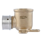 SharkBite UCP340 3/4 in. x 3/4 in. FNPT Brass PEX Press Female Drop Ear Elbow - 3