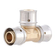 SharkBite UCP362 1/2 in x 1/2 in x 1/2 in Brass PEX Press Tee