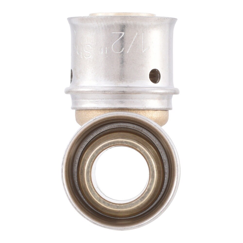 SharkBite UCP362 1/2 in x 1/2 in x 1/2 in Brass PEX Press Tee - 2