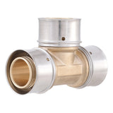 SharkBite UCP374 1 in. x 1 in. x 1 in. Brass PEX Press Tee