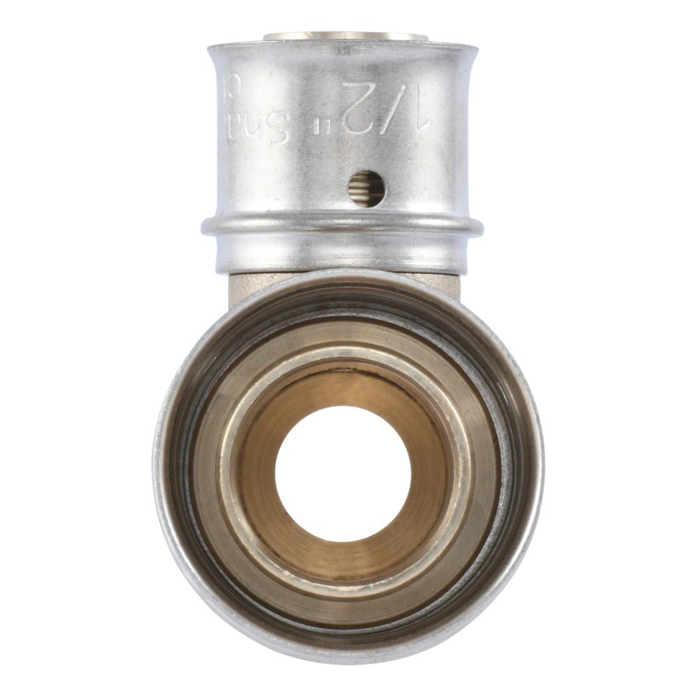 SharkBite UCP454 PEX Press Brass Reducing Tee 3/4 in x 1/2 in x 1/2 in - 2