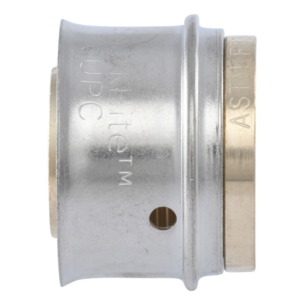 SharkBite UCP518 3/4 in. x 3/4 in. Brass PEX Press Plug for Sealing PEX Lines - 3
