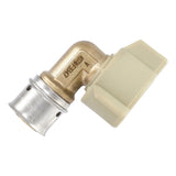 SharkBite UCP532 Brass PEX Press Swivel Elbow Adapter 1/2 in. x 1/2 in. NPSM - 3