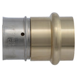SharkBite UCP728 1 in x 1 in Brass PEX Press to Copper Press Adapter - 3