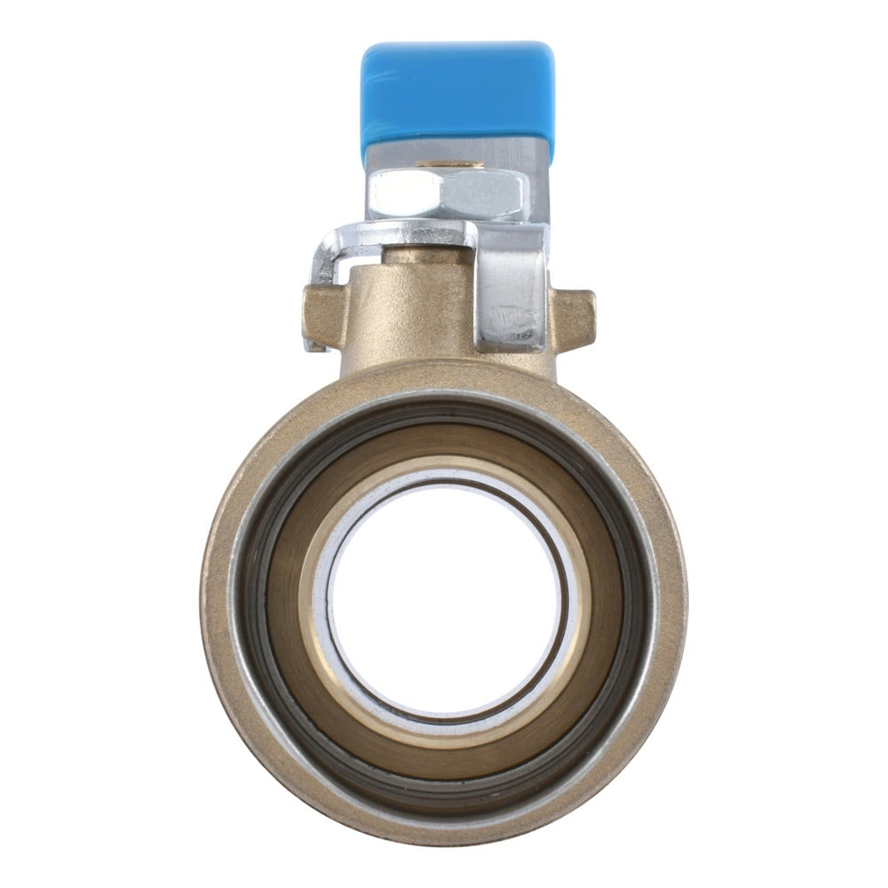SharkBite UCPBV41 1-1/2 in. x 1-1/2 in. Brass PEX Press Ball Valve for Potable and Hydronic Systems - 2