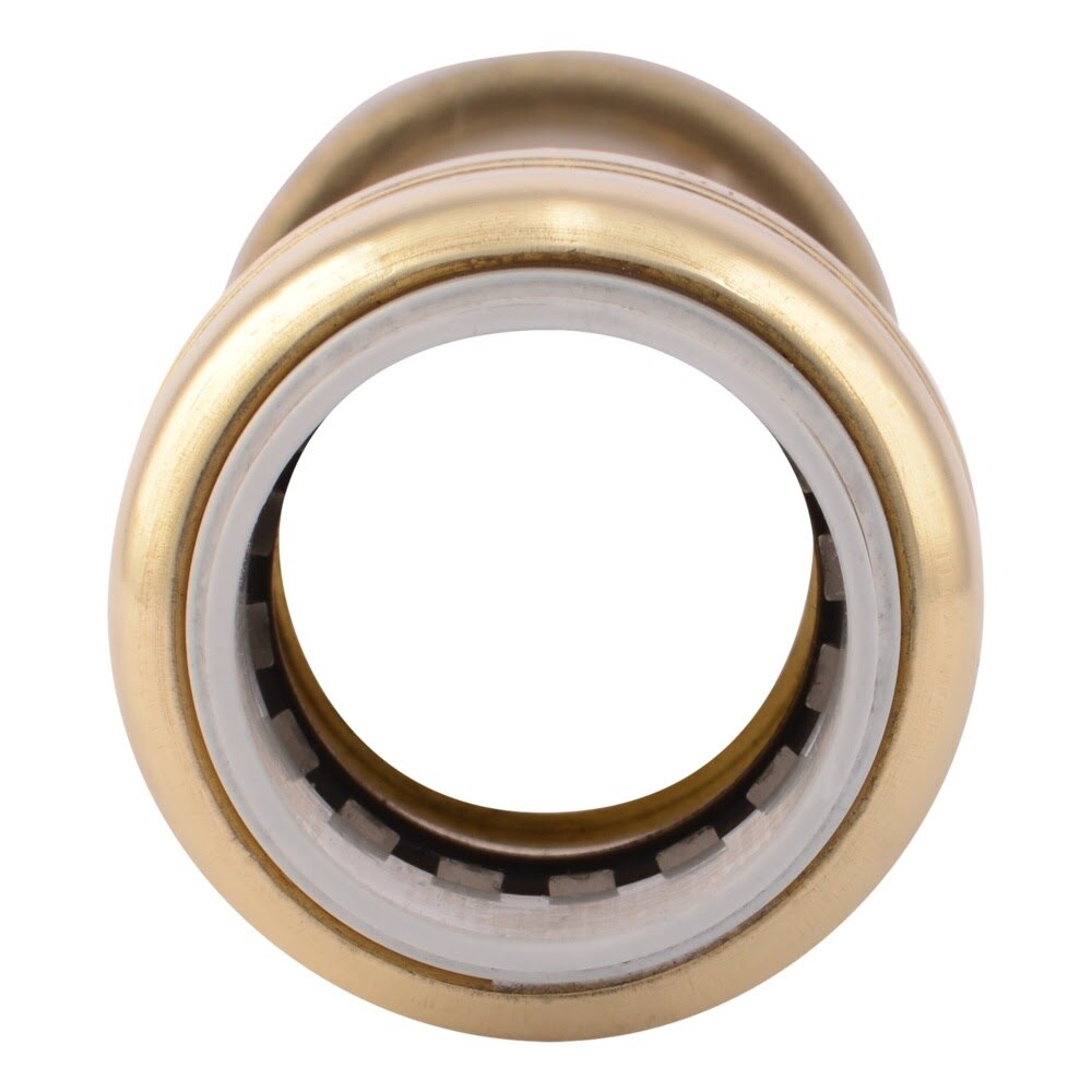 SharkBite UIP3008A 1/2 in PVC x 1/2 in PVC Slip Repair Coupling for Water Pipe Repair - 3