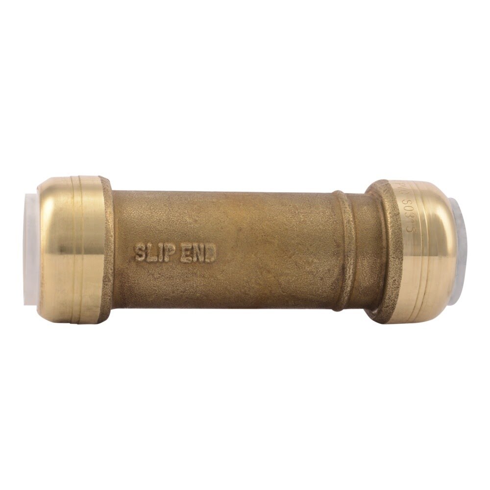 SharkBite UIP3016A 3/4 in PVC x 3/4 in PVC Push to Connect Slip Repair Coupling - 2