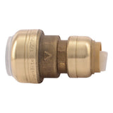 SharkBite UIP4008A 1/2 in. CTS x 1/2 in. PVC Push Fit Transition Coupling - 2