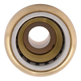 SharkBite UIP4008A 1/2 in. CTS x 1/2 in. PVC Push Fit Transition Coupling - 3