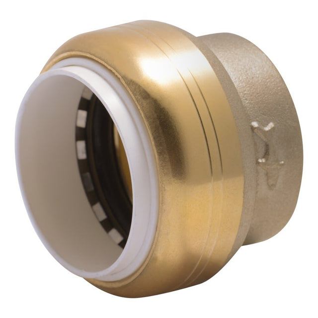 SharkBite UIP520A 1 in Push-to-Connect PVC Cap for Schedule 40 80 and 120 PVC Pipe