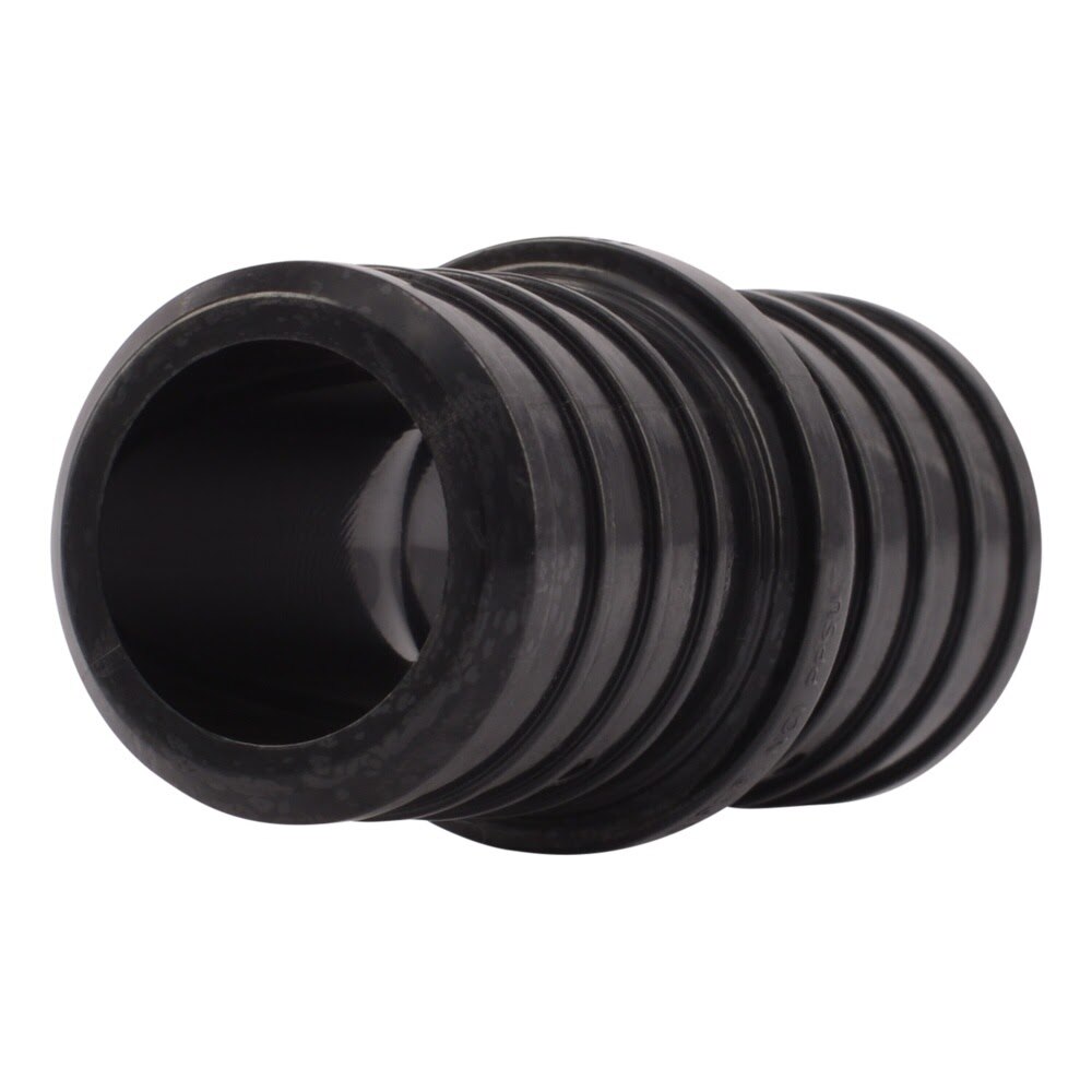 SharkBite UP020 1 in x 1 in Poly Barb Coupling for PEX or PE RT Pipe