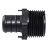 SharkBite UP134 3/4 in. x 3/4 in. MNPT Poly Barb Adapter for PEX and PE-RT Pipe - 2