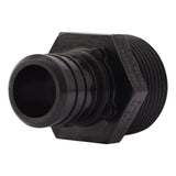 SharkBite UP140 1 in x 1 in Poly Barb Adapter with Male NPT Threads