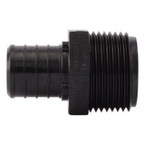 SharkBite UP140 1 in x 1 in Poly Barb Adapter with Male NPT Threads - 2