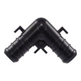 SharkBite UP248 1/2 in x 1/2 in Poly Barb 90 Degree PEX Crimp Elbow Fitting - 2