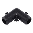 SharkBite UP256 3/4 in x 3/4 in Poly Barb Elbow for PEX and PE-RT Pipe